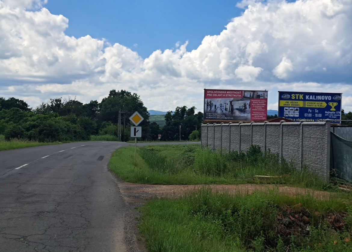 Bilbord — Sklárne — smer Lučenec